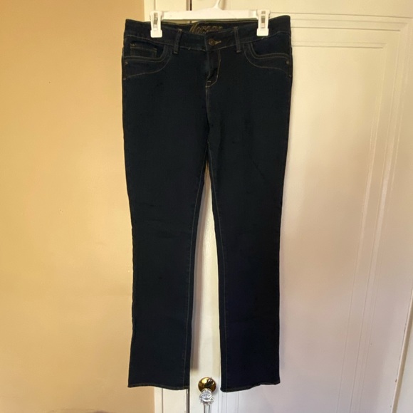 Delia’s Morgan Skinny Jeans size 10 Dark rinse jeans. EUC - Picture 11 of 12